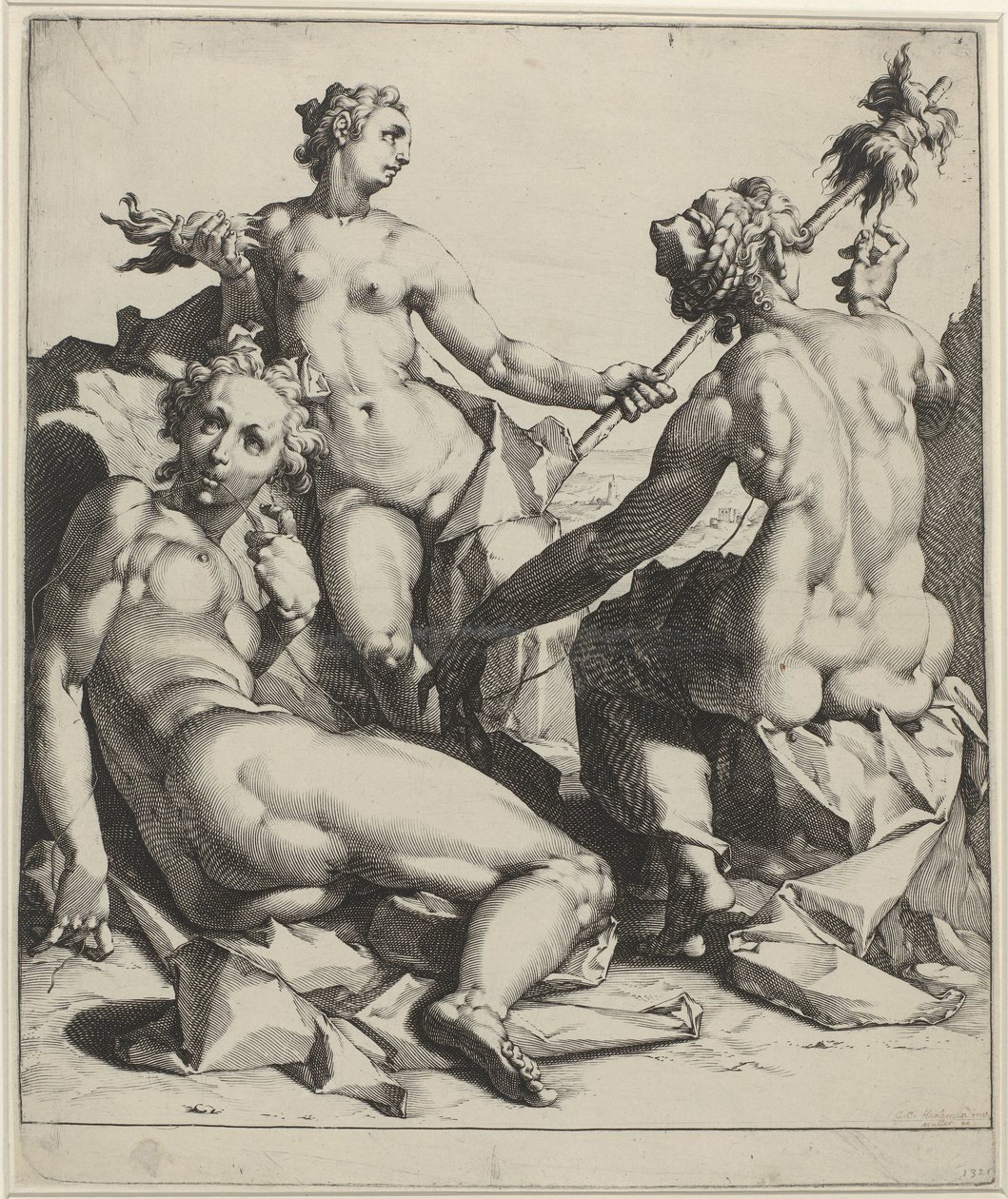Les trois Parques - Jan Harmensz. Muller
