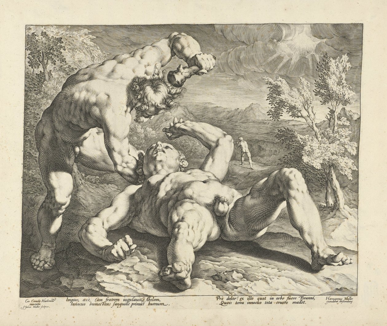 Caïn tue Abel - Jan Harmensz. Muller