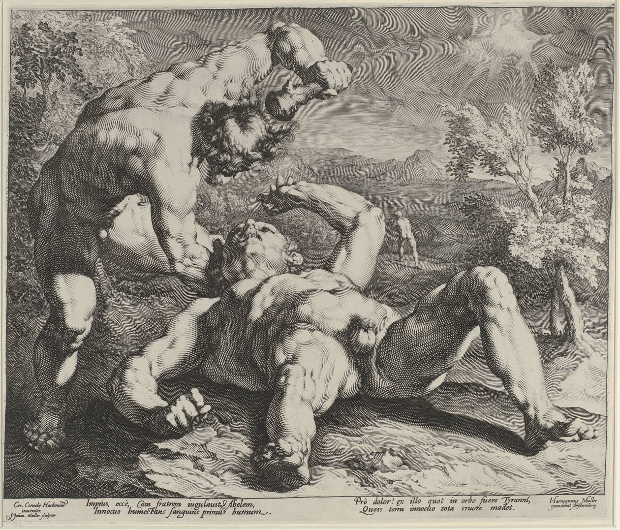 Caïn tue Abel - Jan Harmensz. Muller