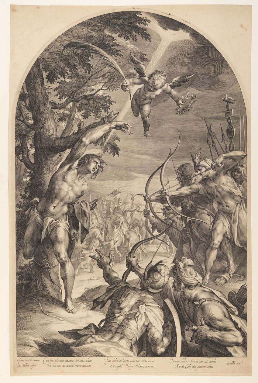 Martyre de saint Sébastien - Jan Harmensz. Muller