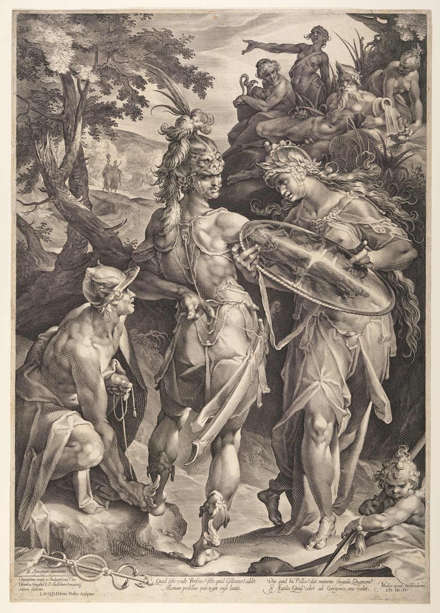 Minerve arme Persée - Jan Harmensz. Muller