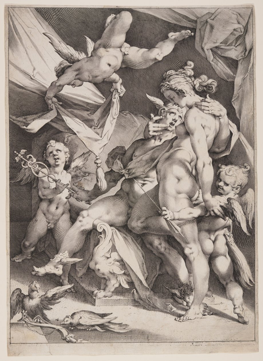 Vénus et Mercure - Jan Harmensz. Muller