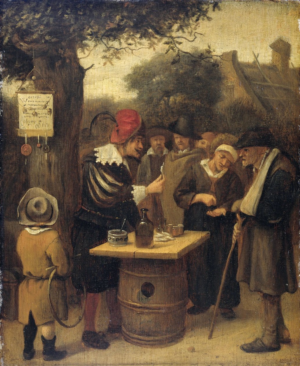 Le charlatan - Jan Havicksz. Steen (attributed to)