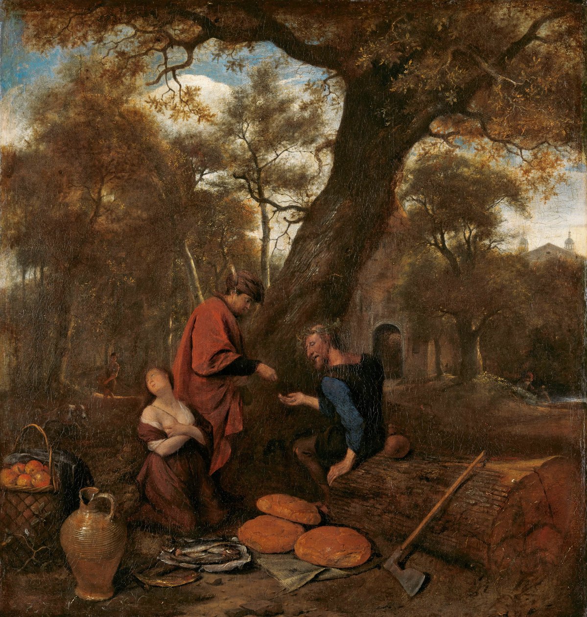 Erysichthon vend sa fille Mestra - Jan Havicksz. Steen