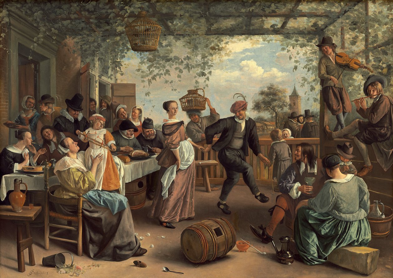 Le Couple Dansant - Jan Havicksz. Steen