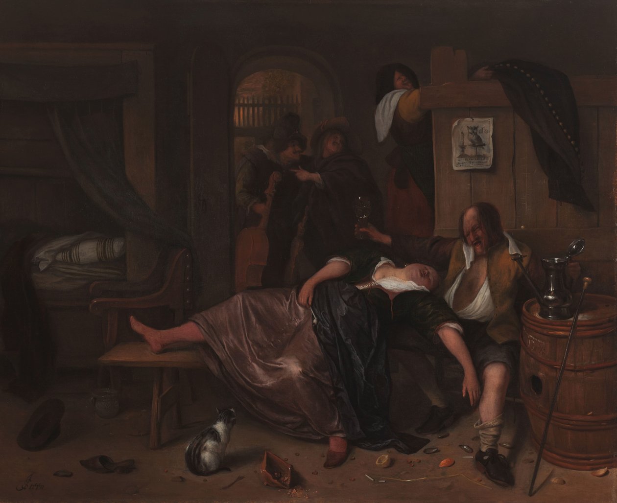 Le Couple Ivre - Jan Havicksz. Steen