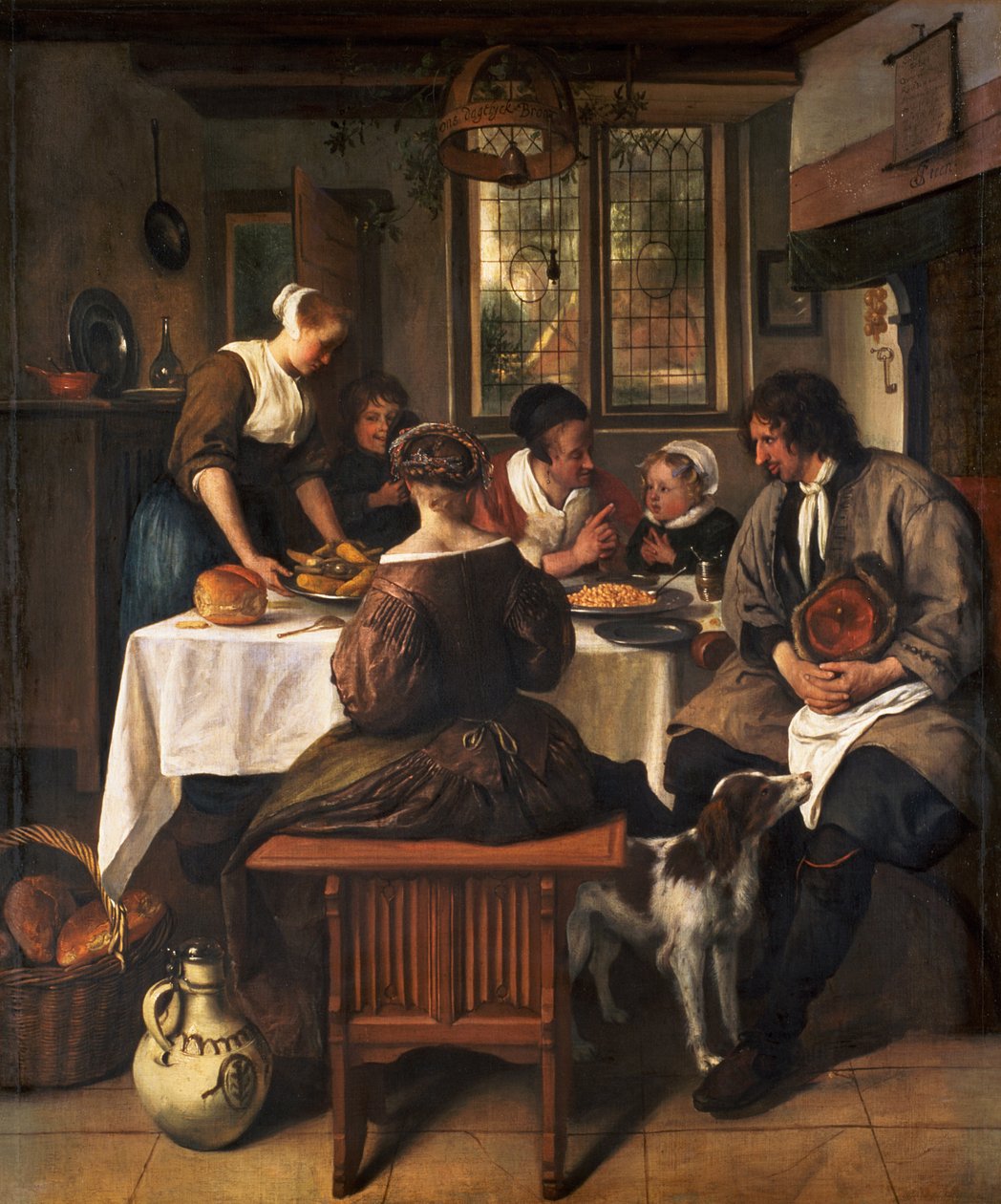La Grâce avant le repas - Jan Havickszoon Steen