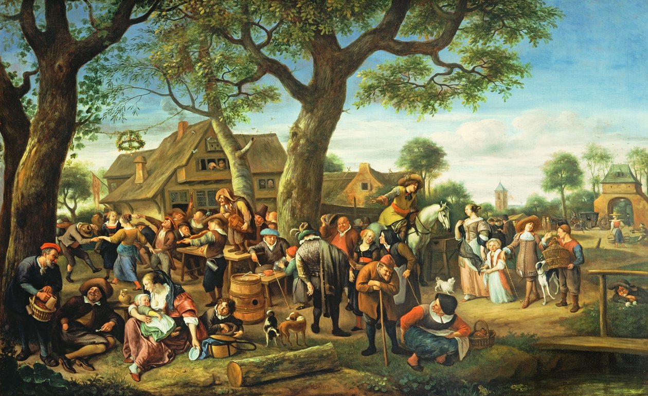 La foire à Warmond - Jan Havickszoon Steen
