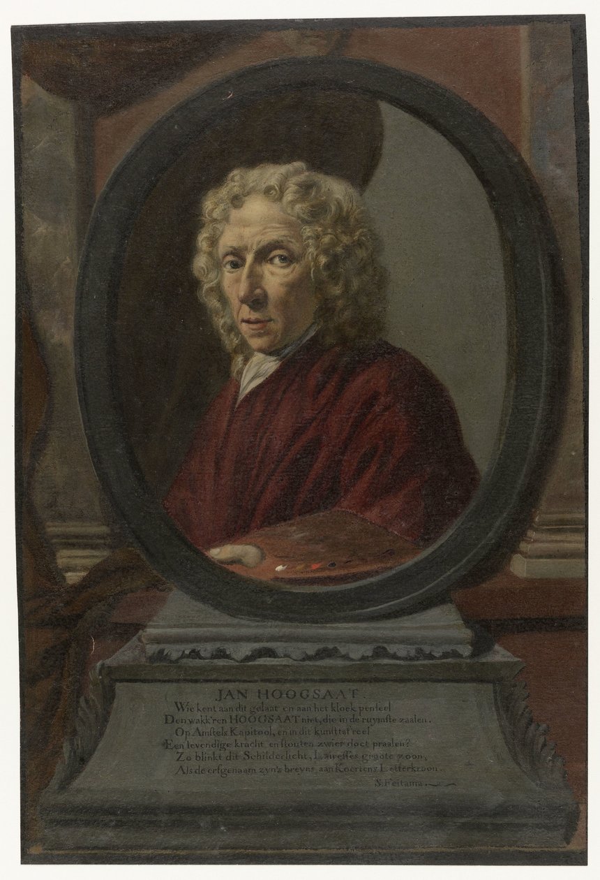 Autoportrait de Jan Hoogsaat - Jan Hoogsaat