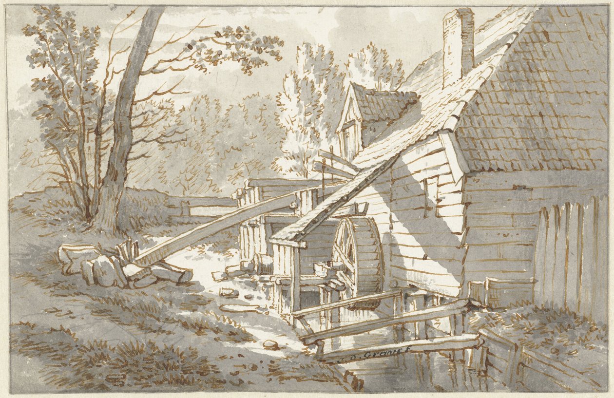 Moulin à eau - Jan Hulswit