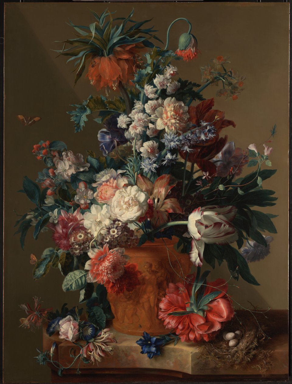 Vase de fleurs, 1722 - Jan Huysum van