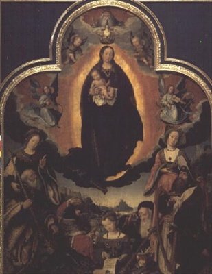 La Vierge Marie en gloire - Jan II Provost