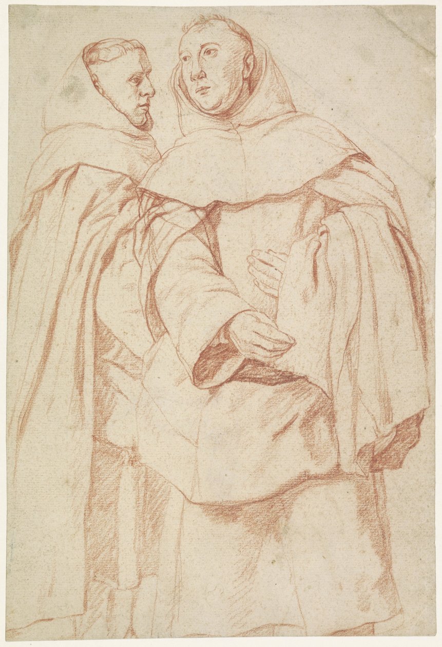 Deux moines debout - Jan Josef Horemans (I)