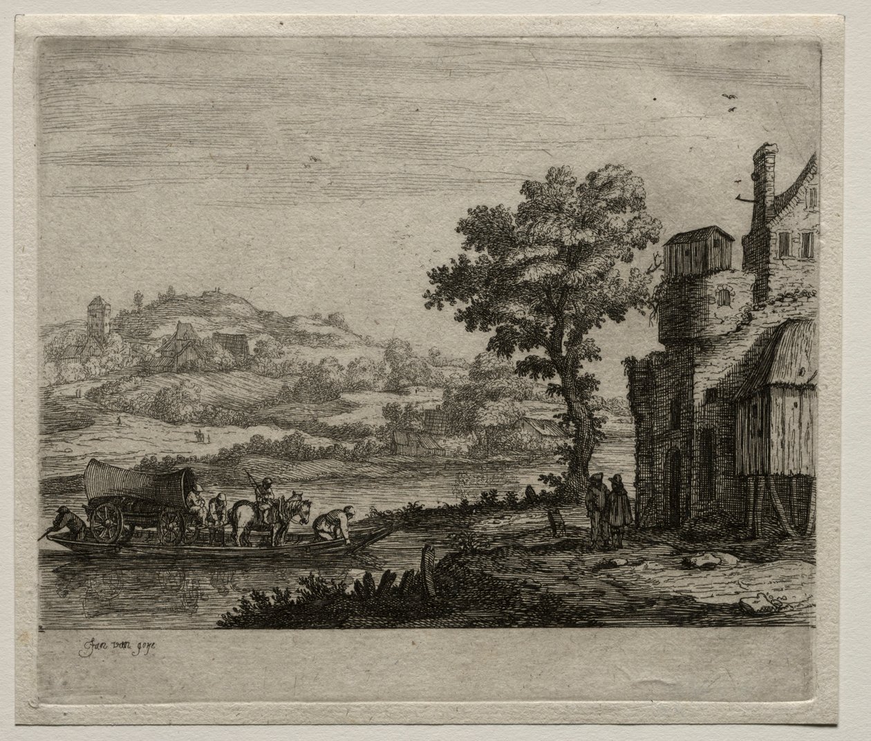 Le Bac - Jan Josephsz van Goyen