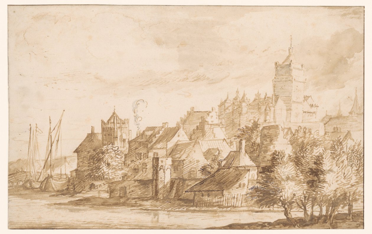 Vue sur Clèves - Jan Lievens