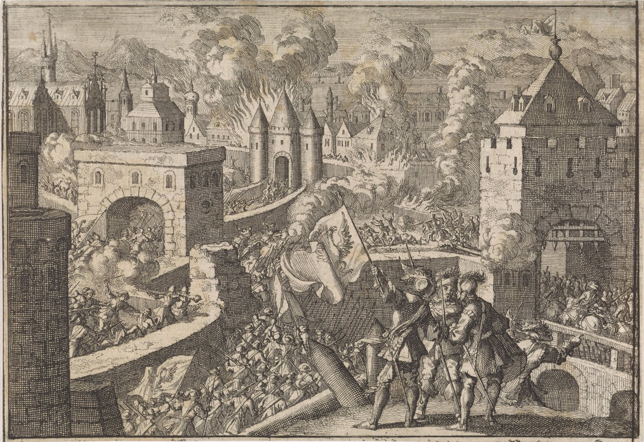 Conquête de Magdebourg, 1631 - Jan Luyken (attributed to)