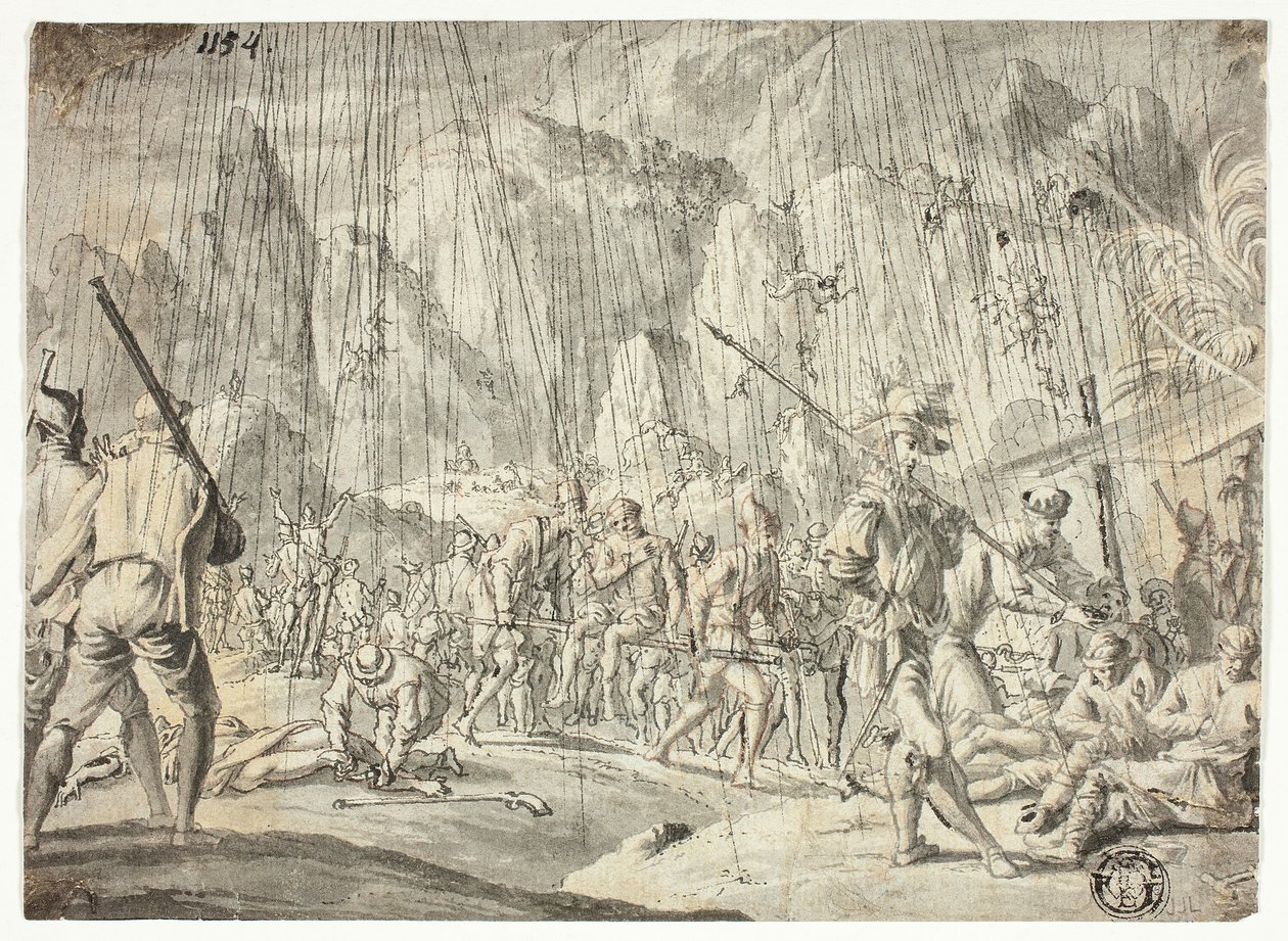 Scène de combat - Jan Luyken