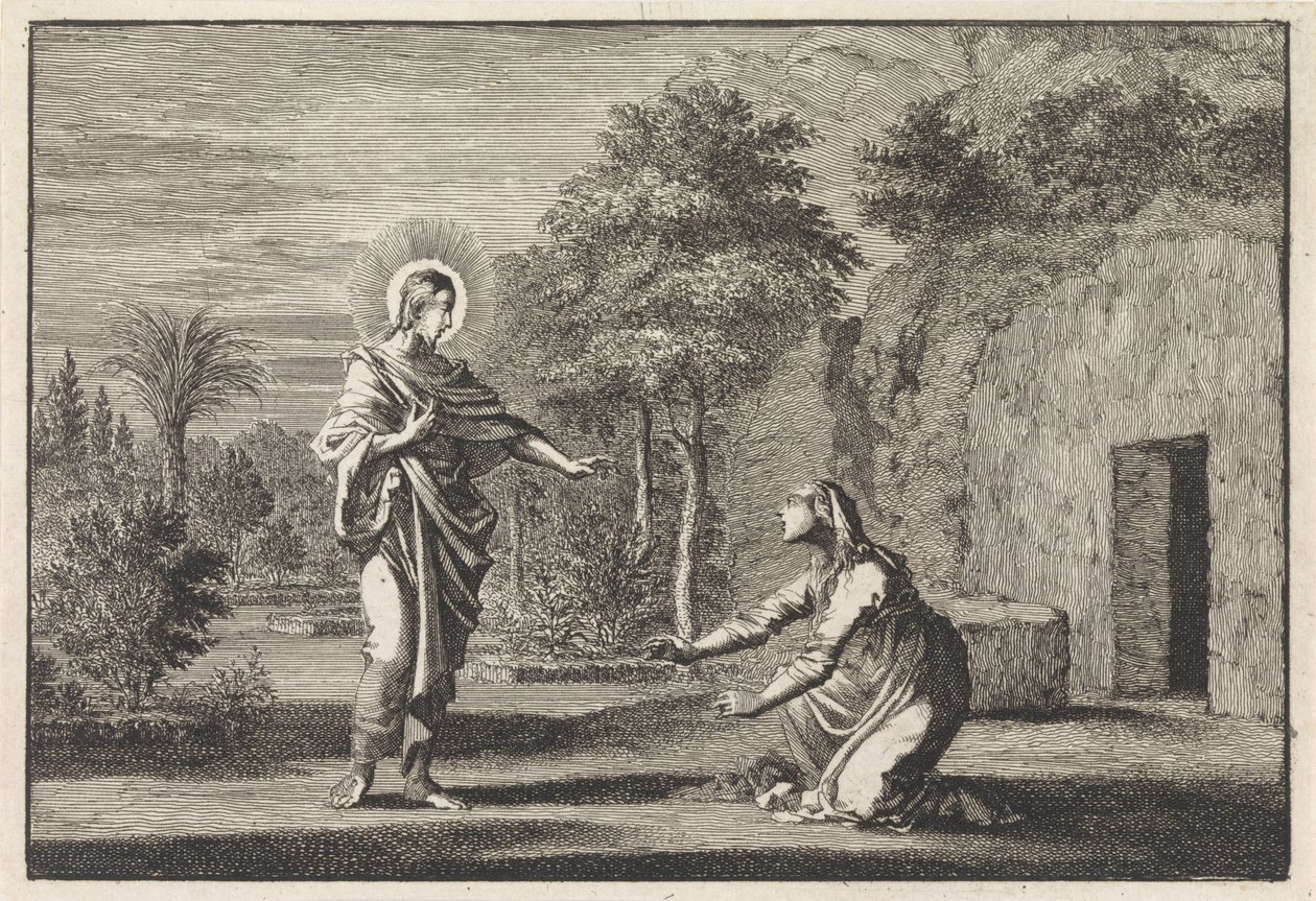 Le Christ apparaît à Marie Madeleine - Jan Luyken