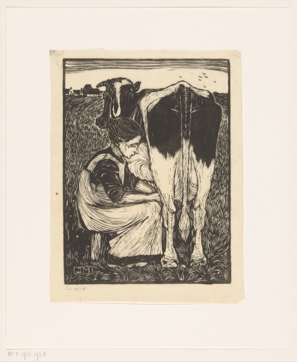 Traiteuse de vaches - Jan Mankes