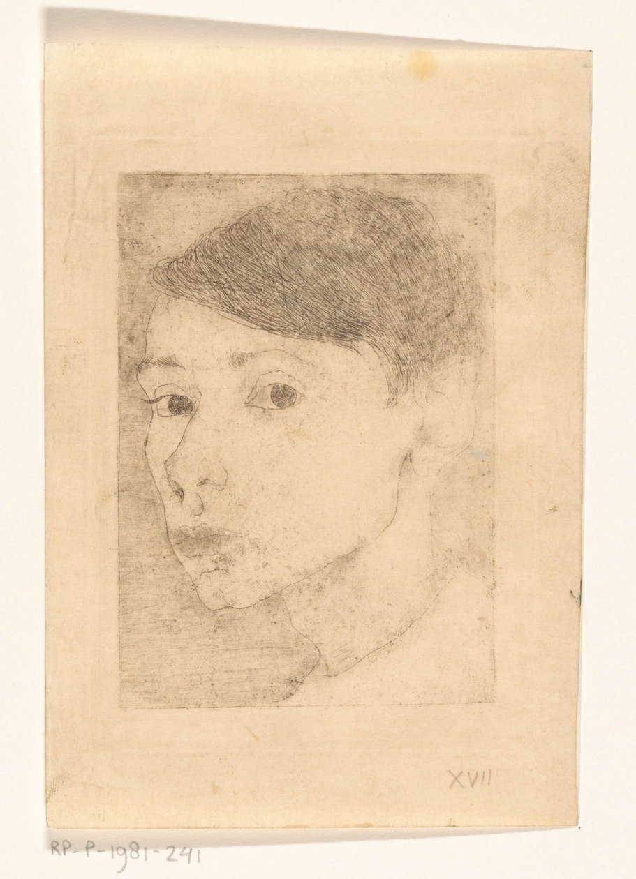 Autoportrait - Jan Mankes