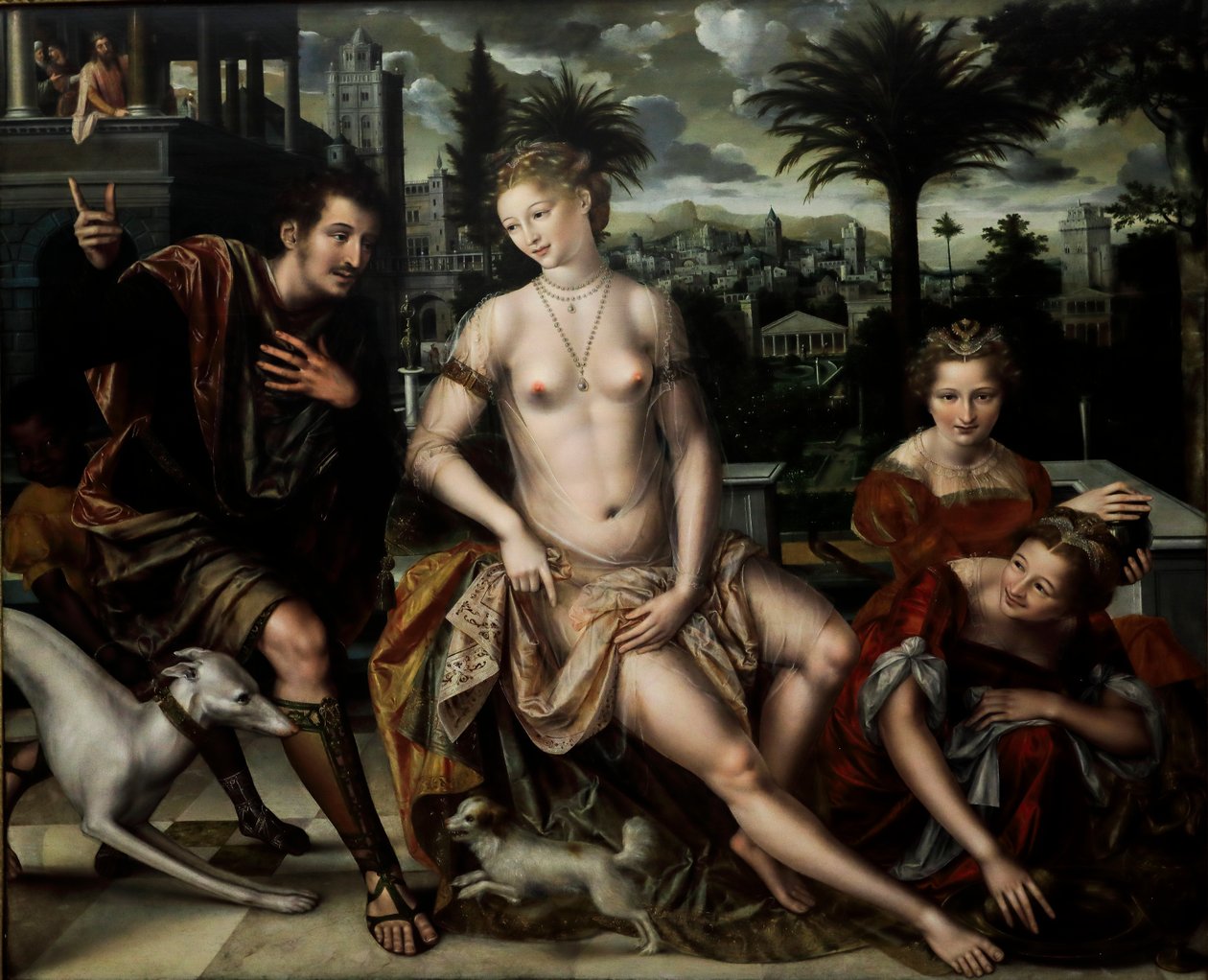 David et Bethsabée - Jan Massys