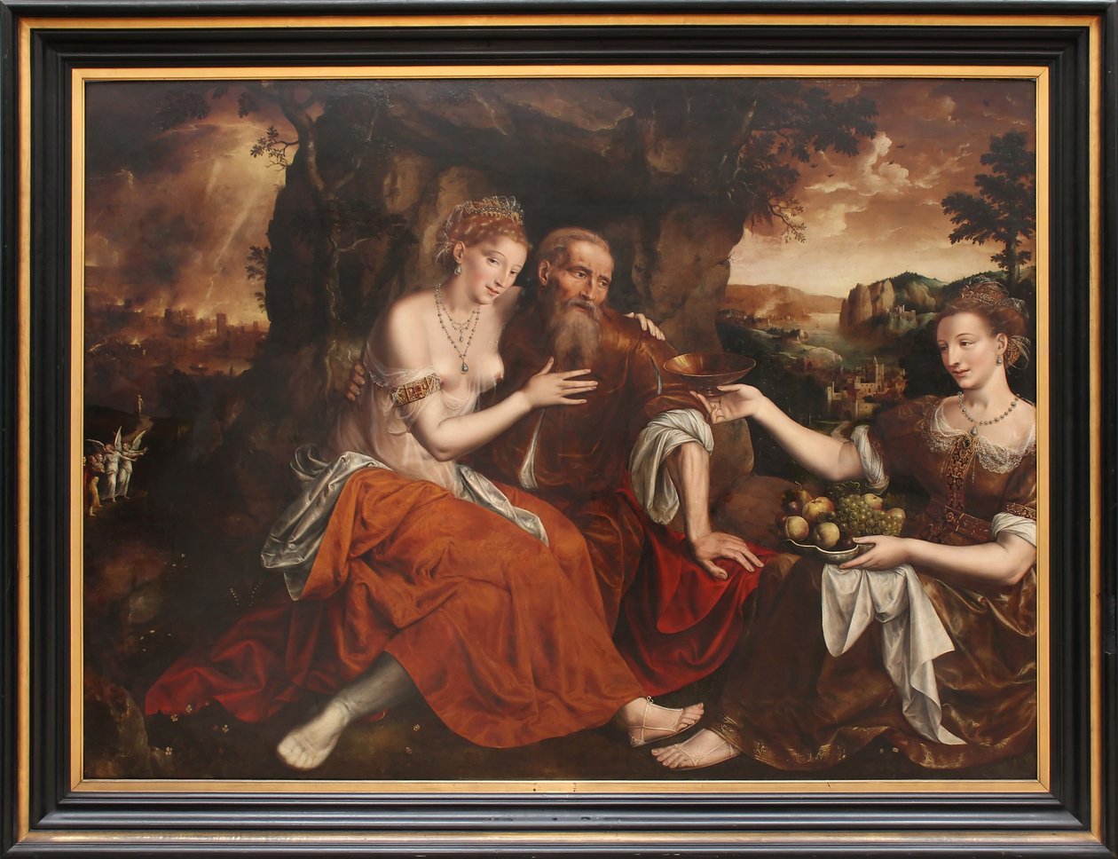 Loth et ses filles - Jan Matsys