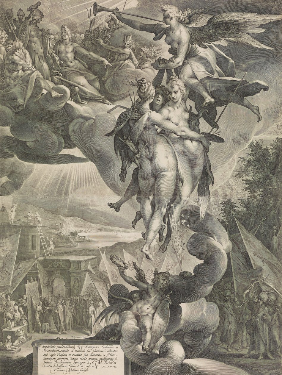 Apothéose des arts, vers 1619 - Jan Muller