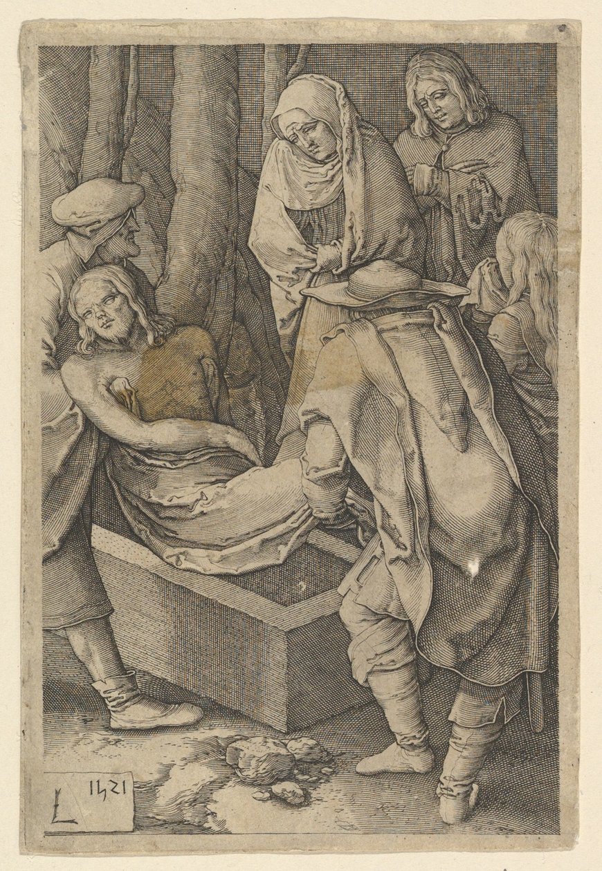 La Mise au tombeau, copie, 1521 - Jan Muller