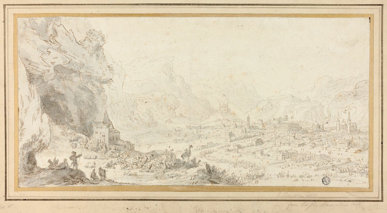 Vue de la Mecque - Jan Peeters I
