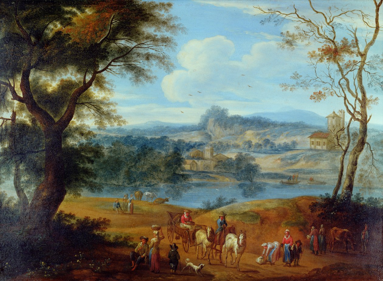 Paysage, c.1700 - Jan Peter van the Elder Bredael