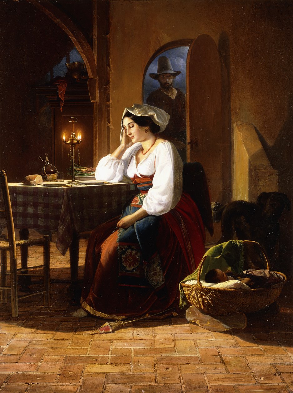 Retour tardif, 1854 - Jan Philip Koelman