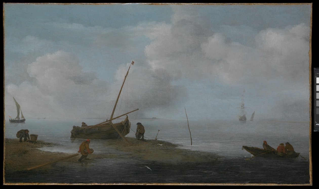 Pêche aux moules - Jan Porcellis