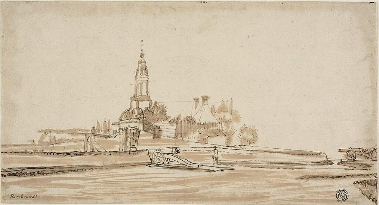 Porte de Haarlem à Amsterdam - Jan Ruischer
