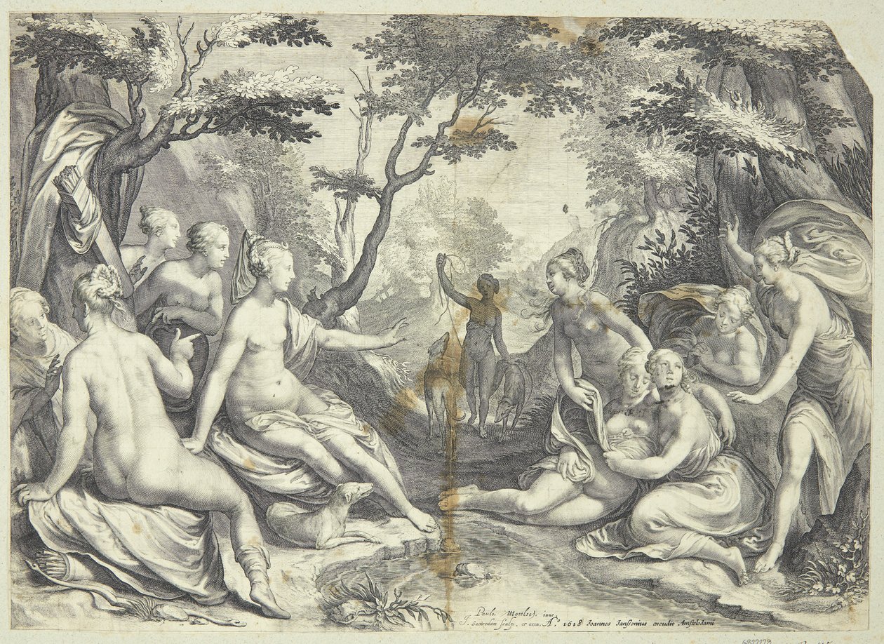 Diane et Callisto - Jan Saenredam