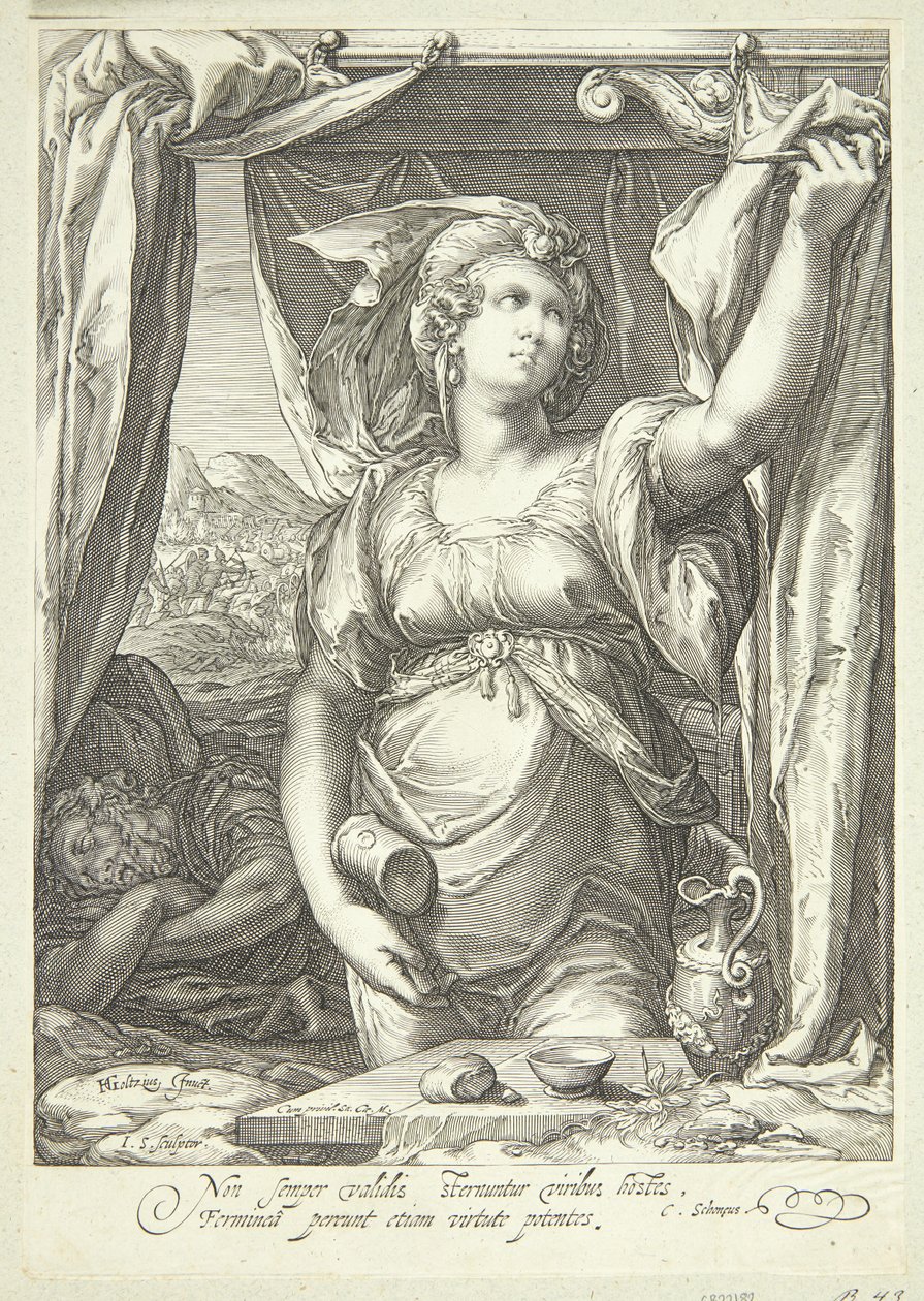 Jael et Sisera - Jan Saenredam