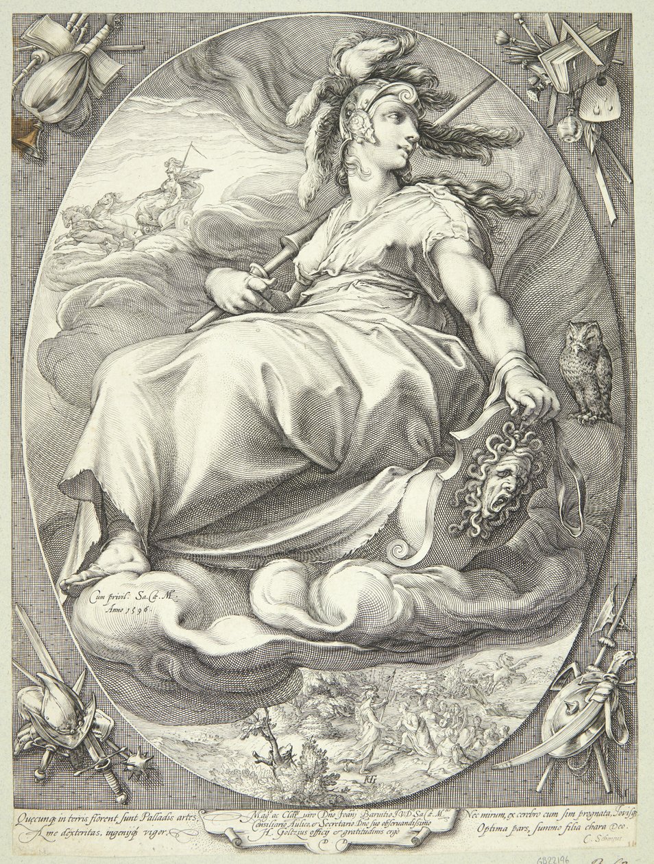 Minerve - Jan Saenredam