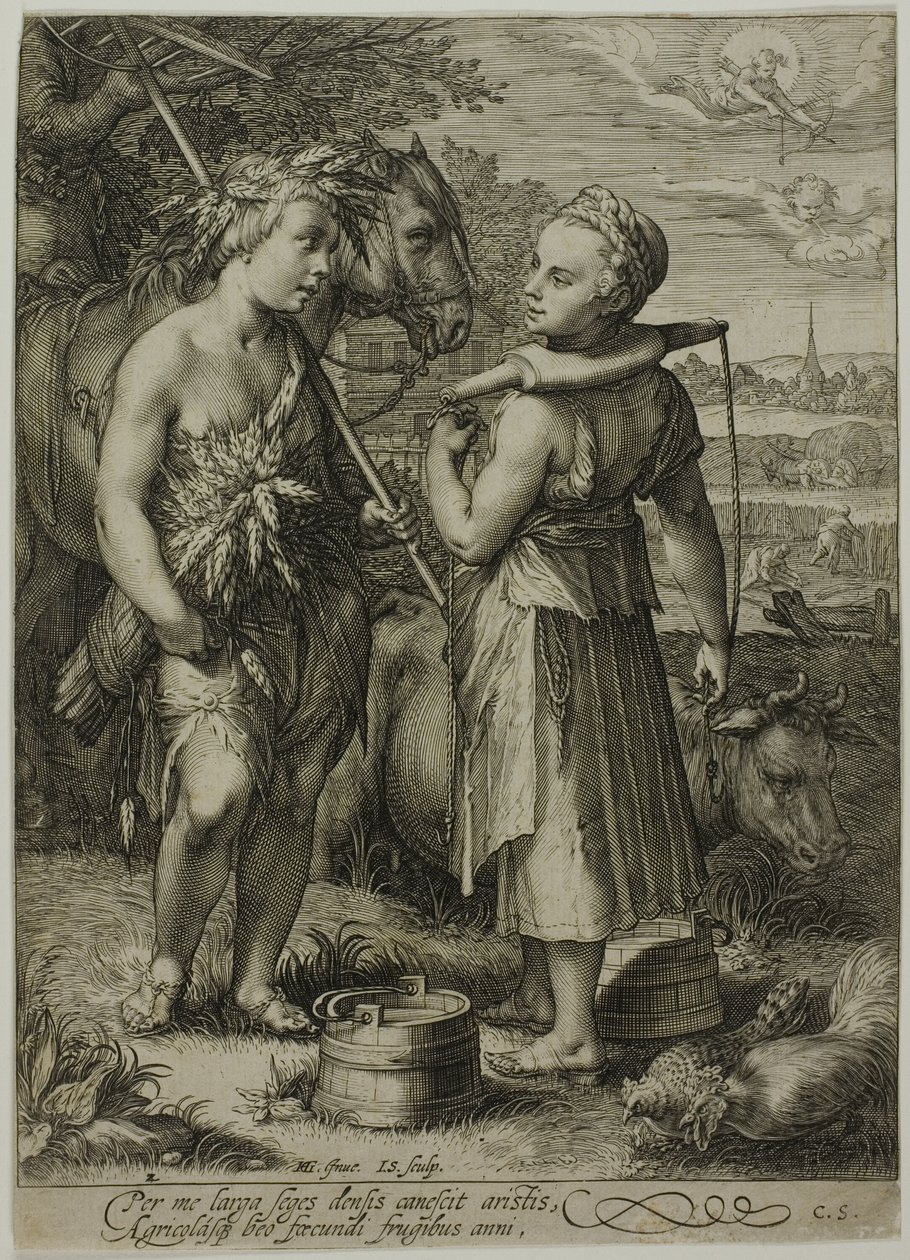 Été, de Les quatre saisons - Jan Saenredam