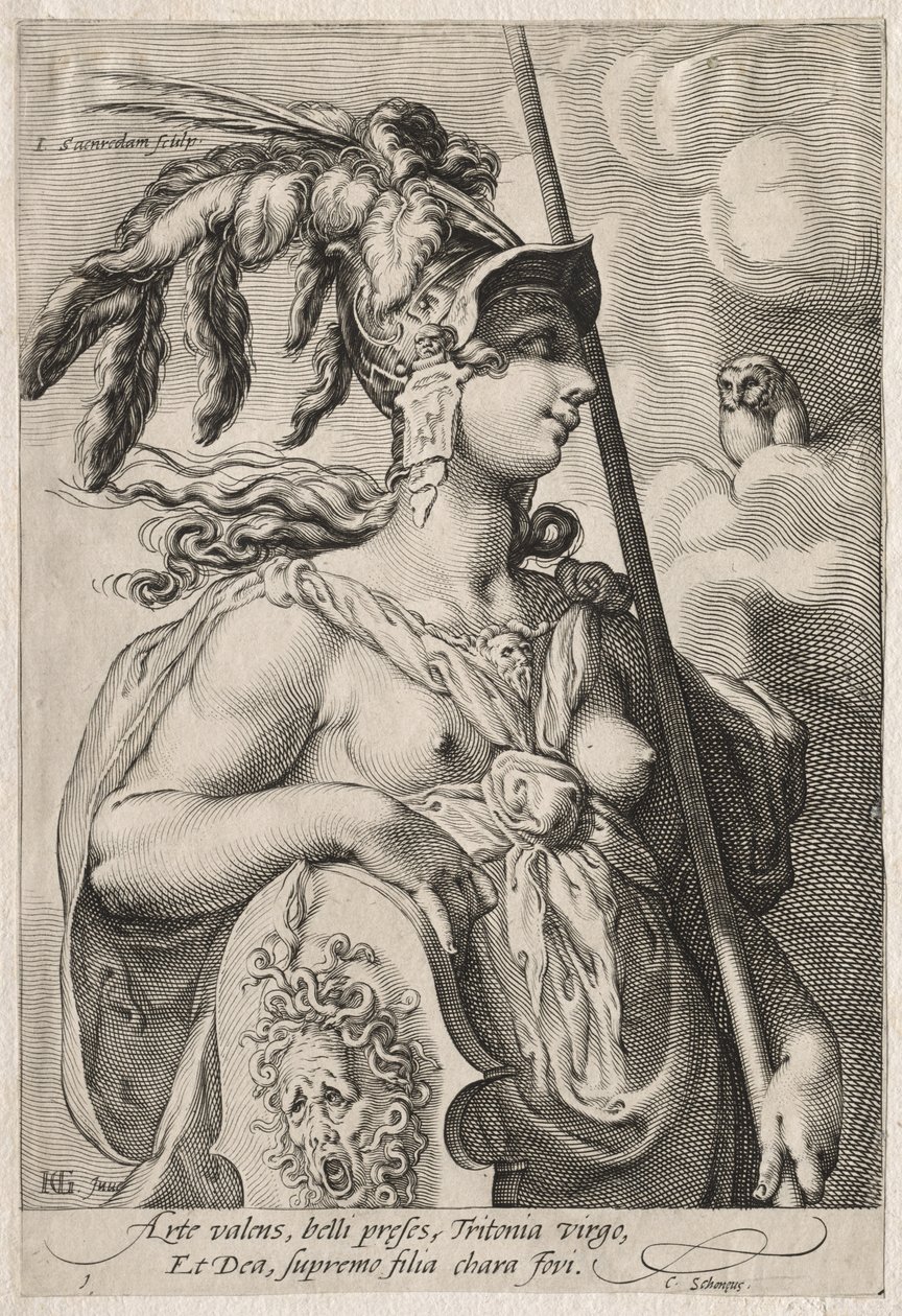 Trois Déesses - Jan Saenredam