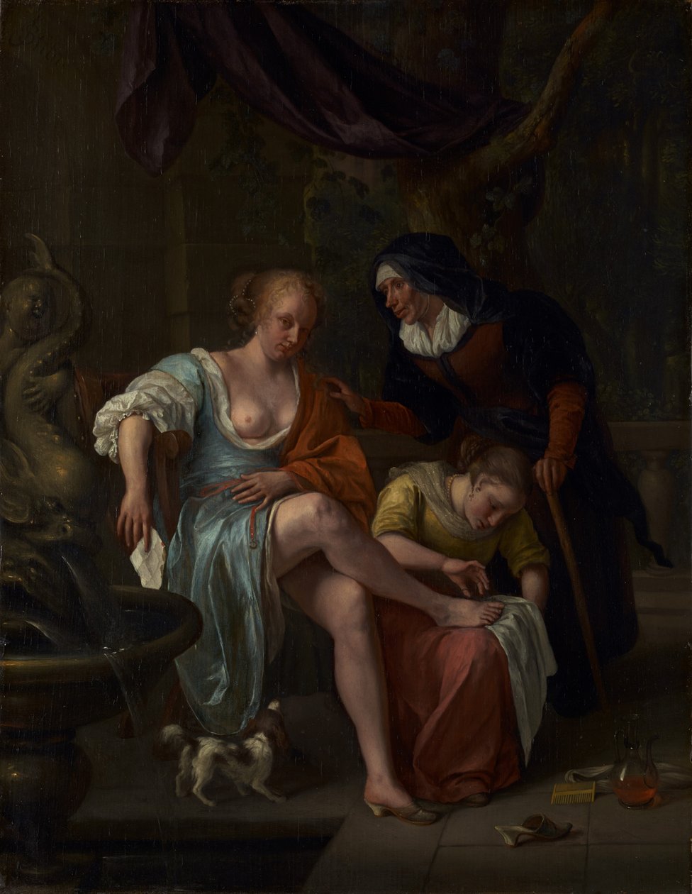 Bethsabée après le bain - Jan Steen