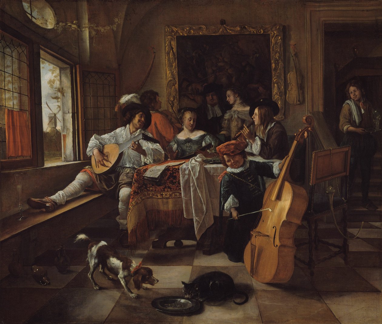 Le Concert de famille - Jan Steen