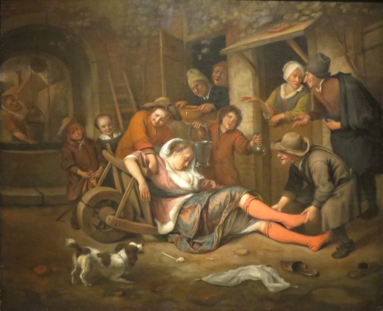Le vin est un moqueur - Jan Steen