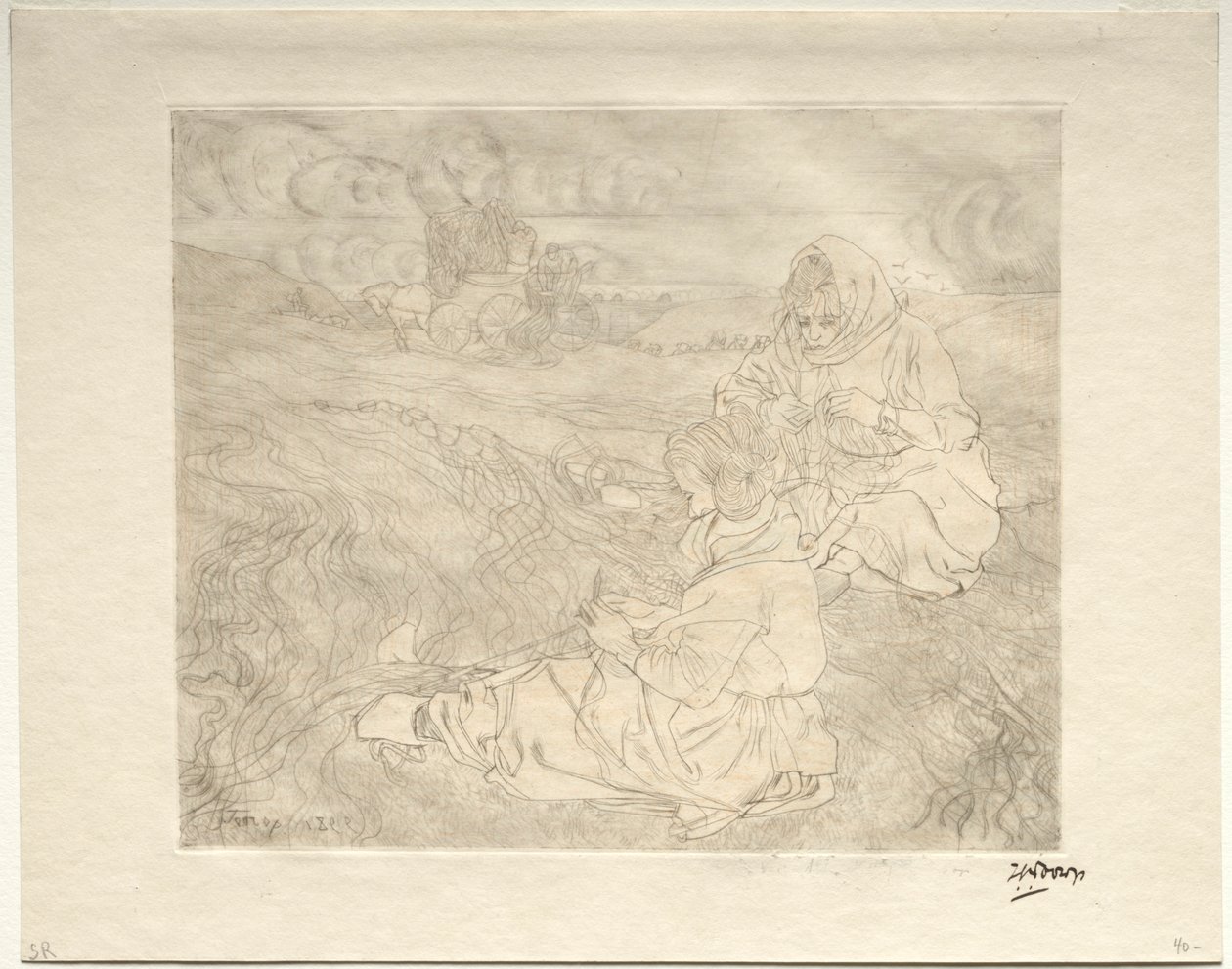 Réparateurs de filets - Jan Toorop