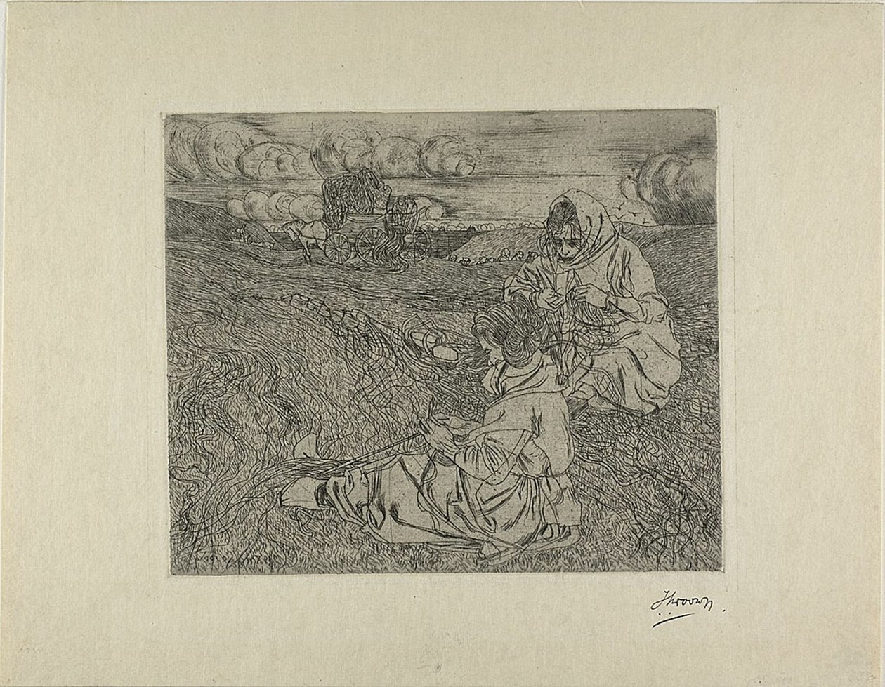 Les Réparateurs de filets - Jan Toorop