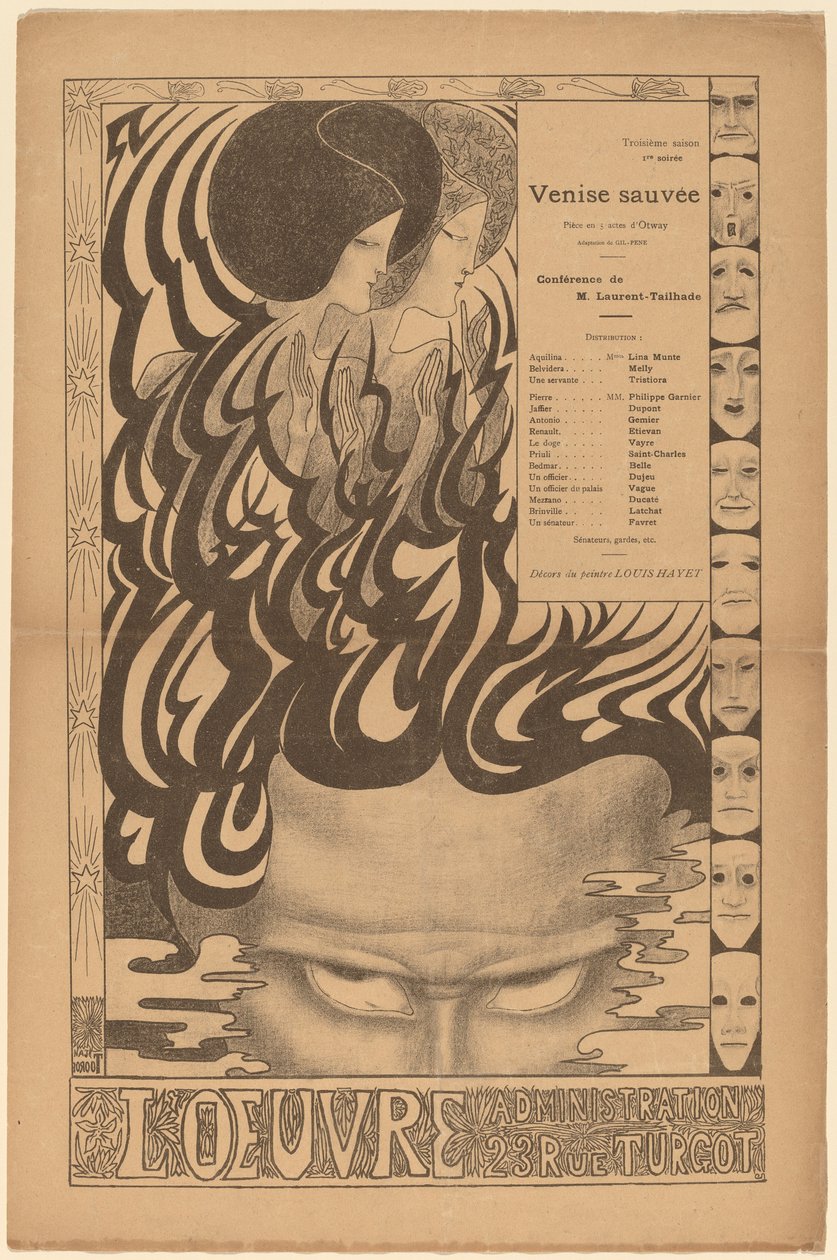 Venise sauvée - Jan Toorop