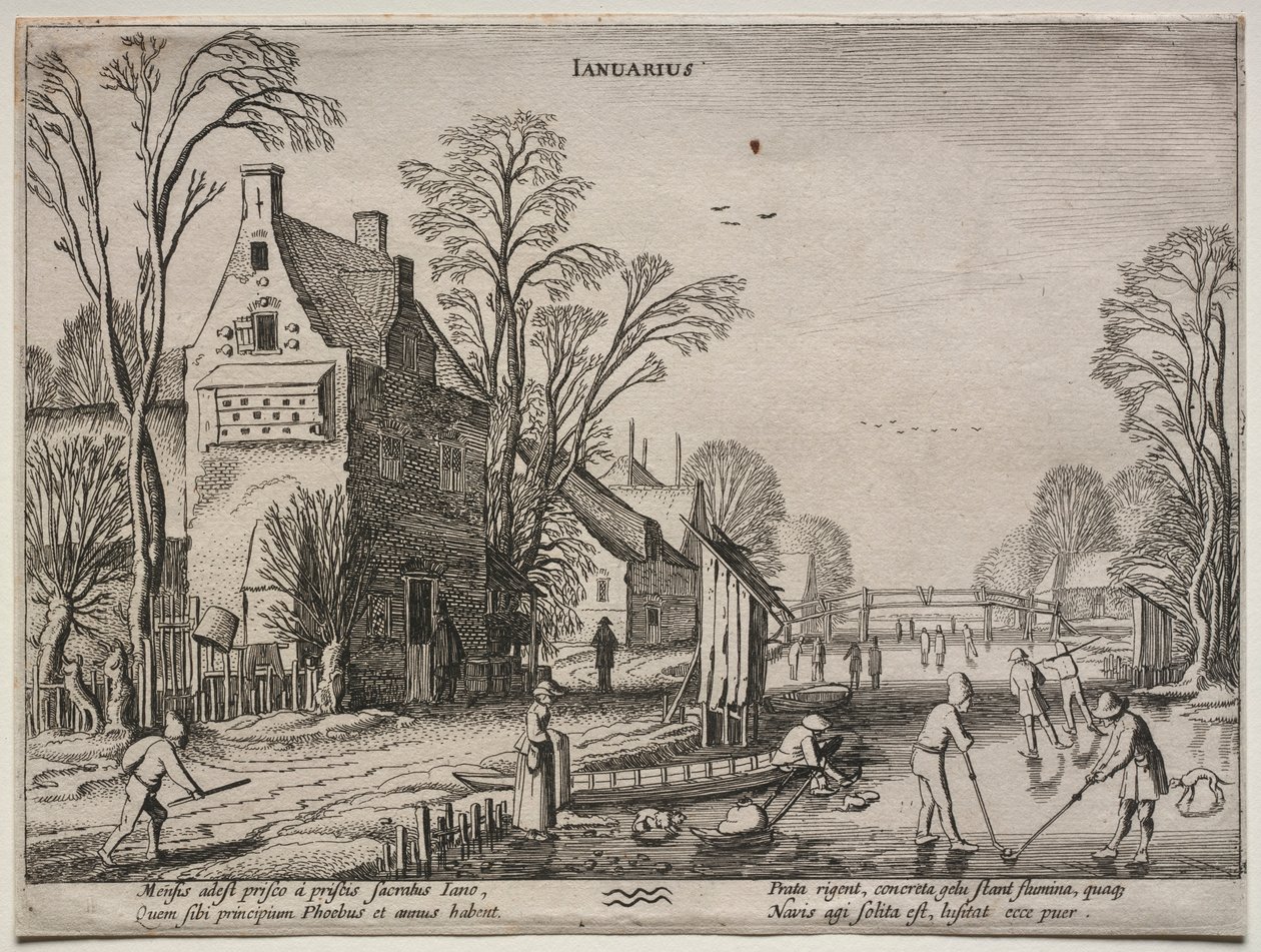 Les Douze Mois : Janvier - Jan Van de Velde