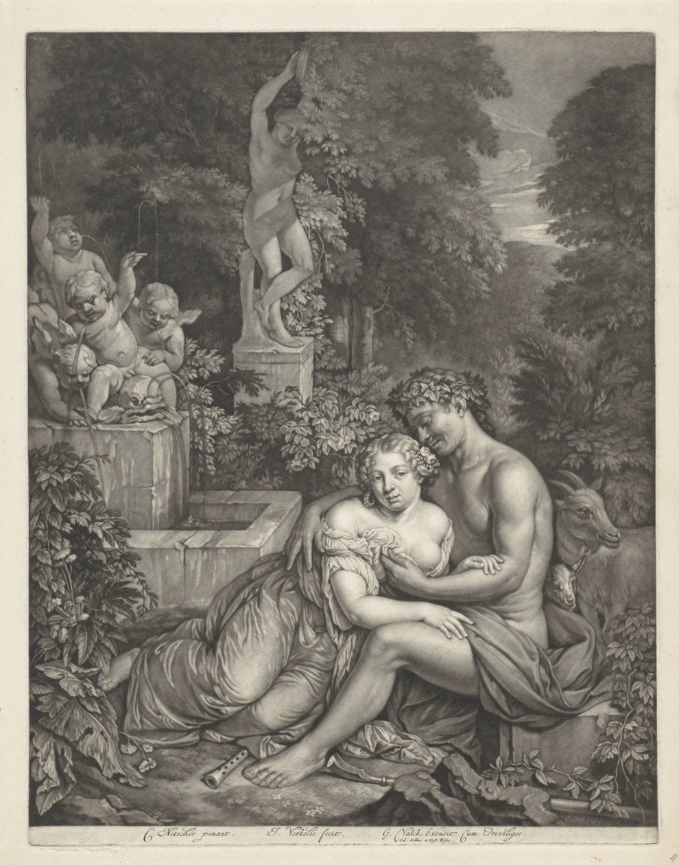 Vertumne et Pomone - Jan Verkolje (I)