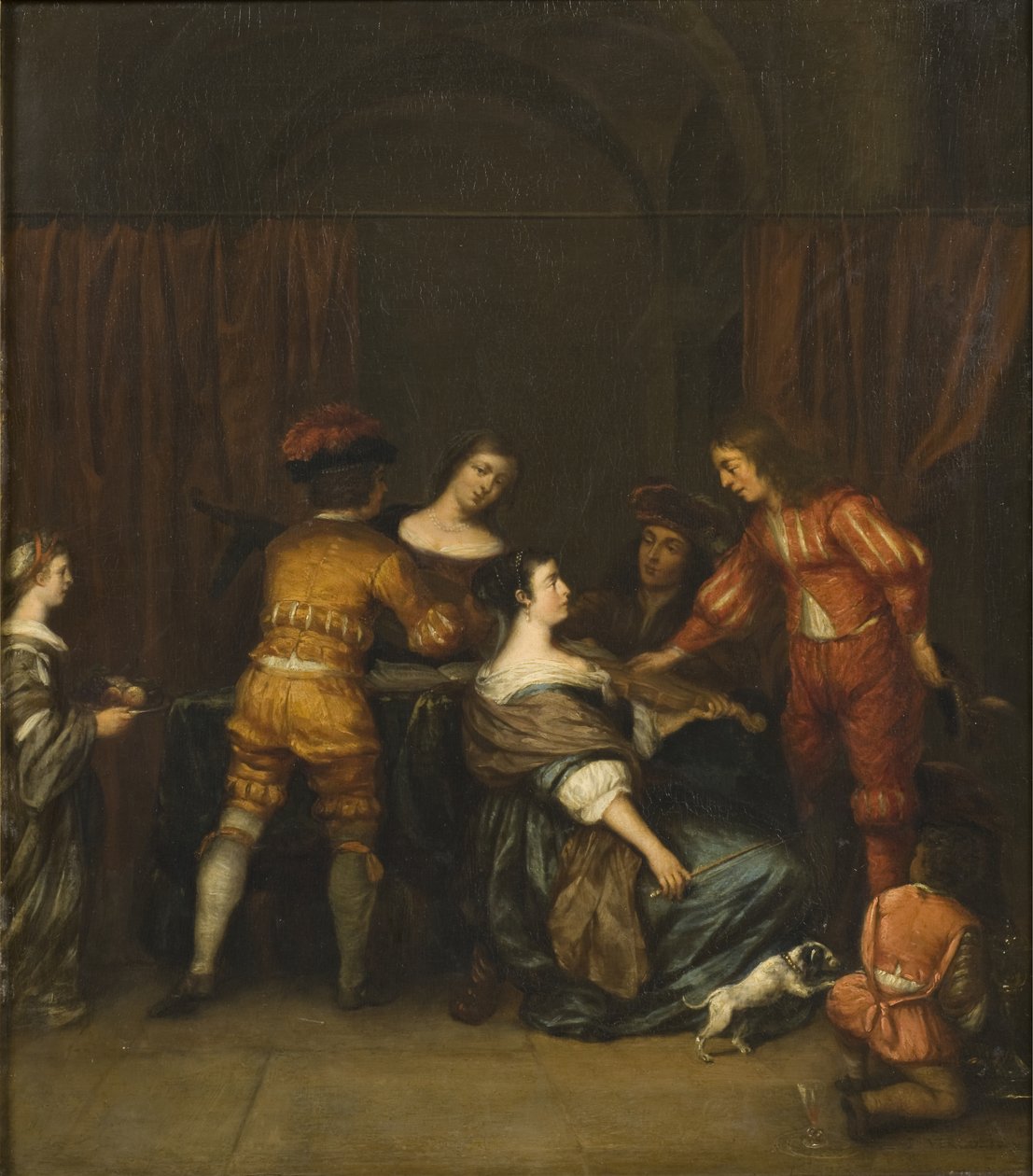 Compagnie faisant de la musique - Jan Verkolje