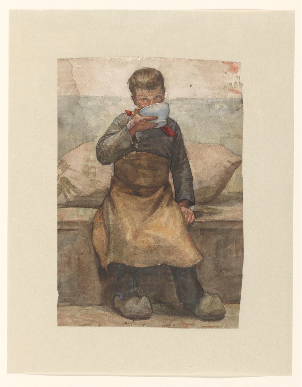 Garçon buvant - Jan Veth