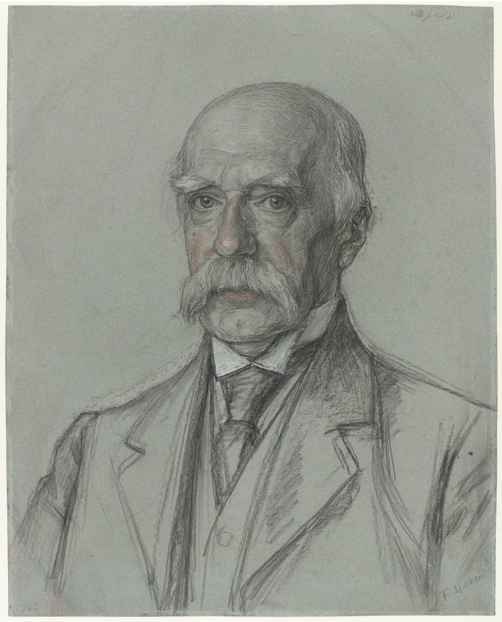 Portrait de F.J. Spakler - Jan Veth