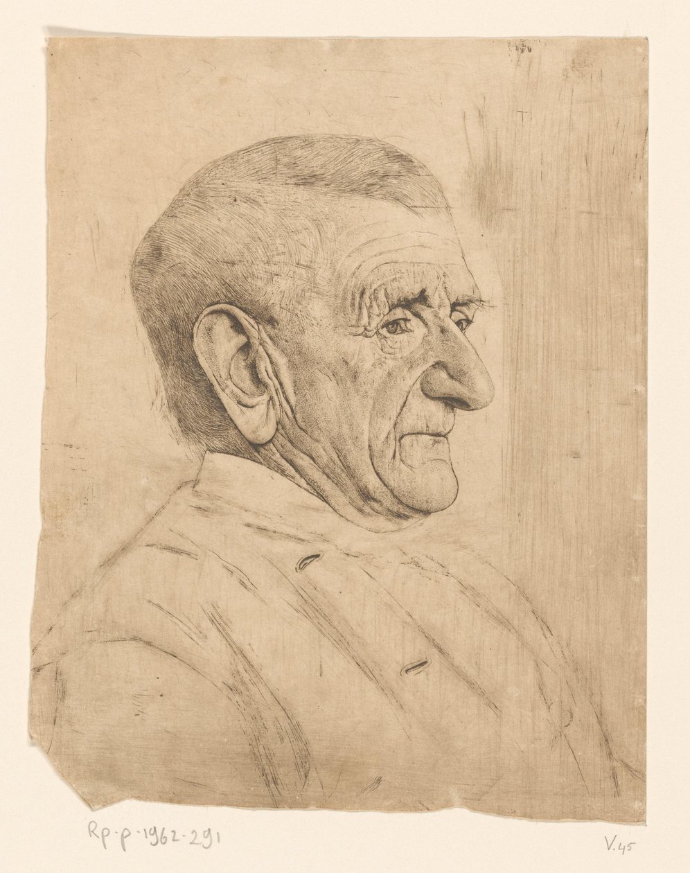 Portrait de Jan Schaap - Jan Veth